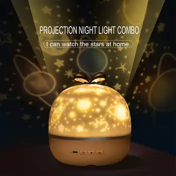 Музыкальный проектор для ночного освещения с BT-динамиком, Заряжаемая Вселенная, Вращающаяся светодиодная лампа со звездным небом, Красочная мигающая звезда Изображение