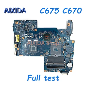 AIXIDA H000033480 Основная плата для ноутбука Toshiba Satellite C675 C670 Материнская плата HM65 GMA HD DDR3 полностью протестирована Изображение