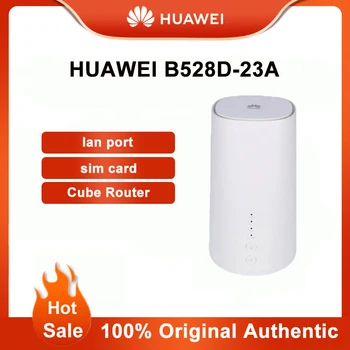 Разблокированный Huawei B528 LTE CPE Cube маршрутизатор B528s-23a 4G wifi маршрутизатор cat 6 со слотом для sim-карты 4g маршрутизатор lan порт Изображение