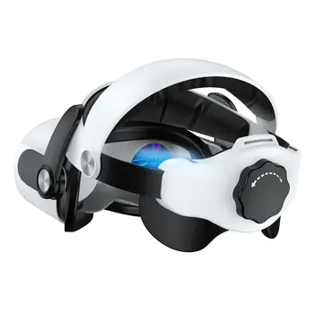 Для Oculus Quest 2 Halo Ремешок с Регулируемой Головкой, Увеличивающий Поддержку и Повышающий Комфорт, Элитный Ремешок для Oculus Quest 2 Аксессуары Изображение