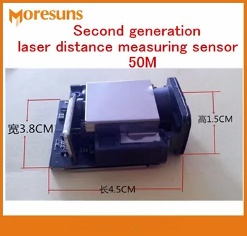 Fasr Бесплатная Доставка Лазерный дальномер Второго Поколения Модуль Датчика 50 М +-1 мм Максимальная частота 20 Гц Лазерный дальномер Изображение