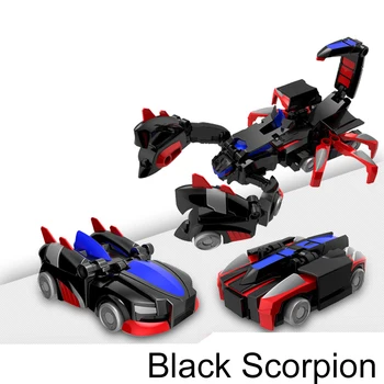 Черный Скорпион Автомобиль Игрушка Трансформер Unity Series Трансформация Трансформирующая Фигурка Робота Автомобиль Hello Carbot Unicorn Изображение
