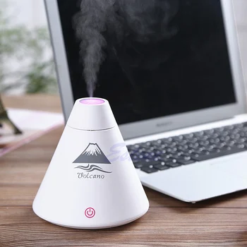 2023 Новый Домашний Вулканический Увлажнитель USB Мини-Диффузор Воздуха, Очиститель, Распылитель, светодиодный Ночник Изображение