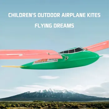 Детский воздушный змей на открытом воздухе, игрушки для детей, спорт на открытом воздухе, Разборка Самолетов, Летающая игрушка на открытом воздухе, Пластиковый ручной бросок, подарок для детей Изображение