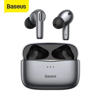 Наушники Baseus S2 True Wireless Bluetooth 5,0, Наушники ANC TWS, Наушники С активным Шумоподавлением, Гарнитура Hifi Audio Fone Pro Изображение